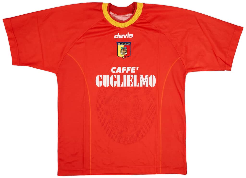 2003-04 US Catanzaro Home Shirt - 9/10 - (XL)