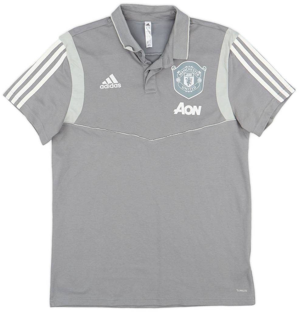 2019-20 Manchester United adidas Polo Shirt - 9/10 - (M)