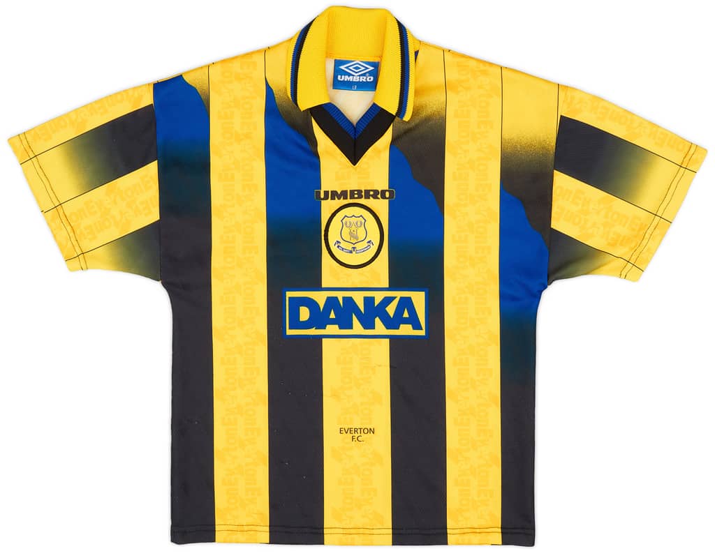 1996-98 Everton Away Shirt - 8/10 - (L.Boys)