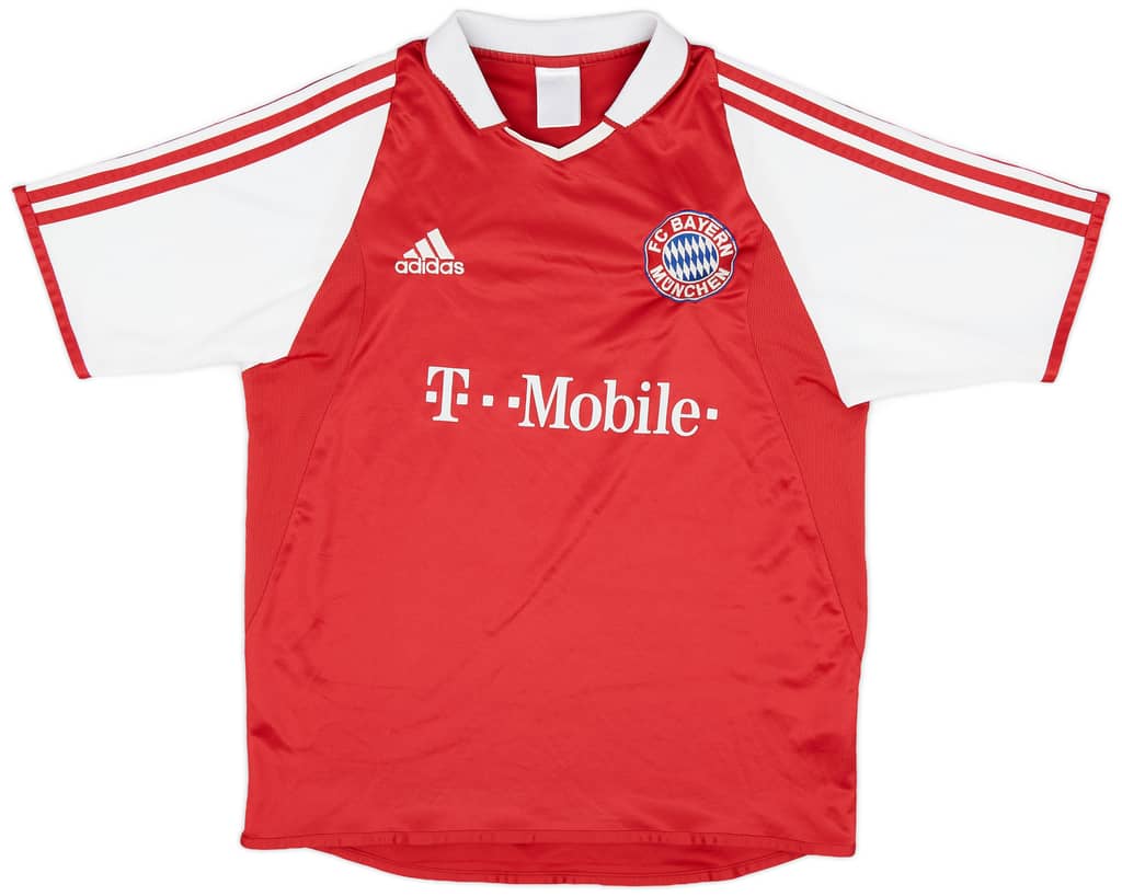 2003-04 Bayern Munich Home Shirt - 7/10 - (XL.Boys)