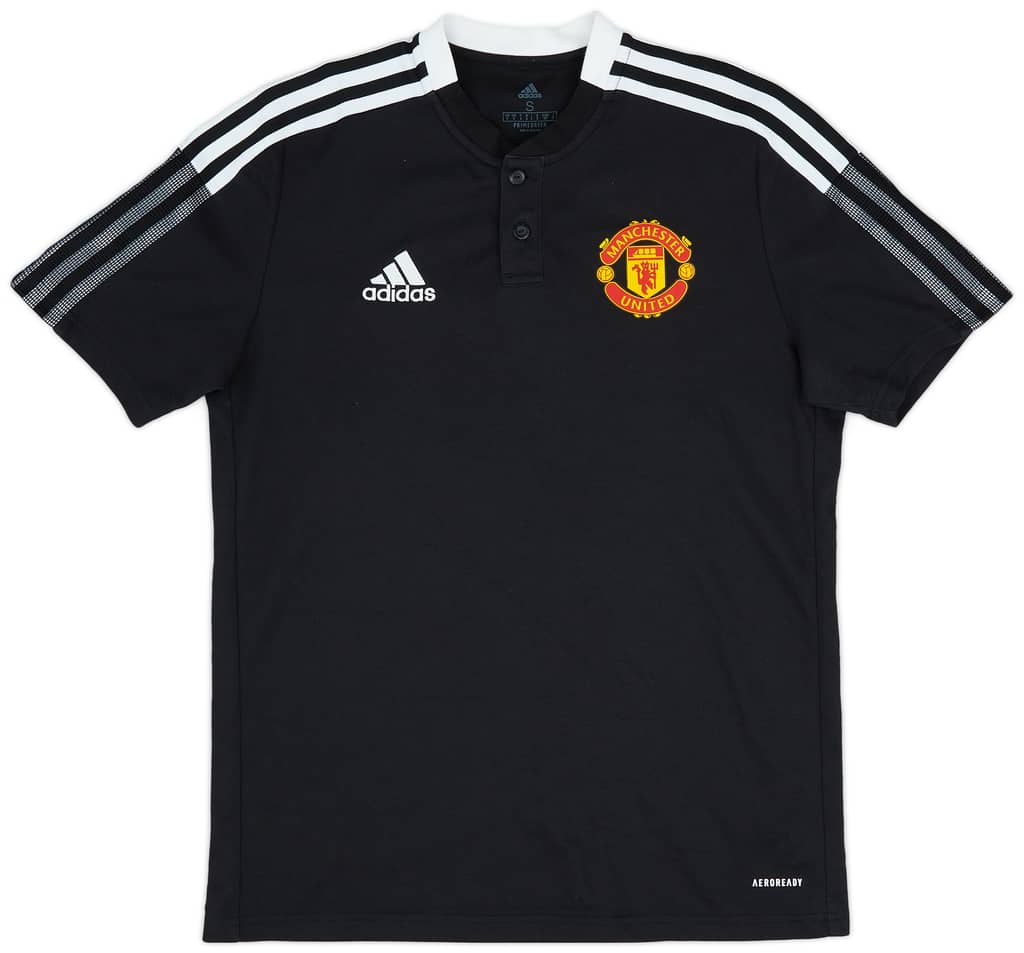 2021-22 Manchester United adidas Polo Shirt - 10/10 - (S)