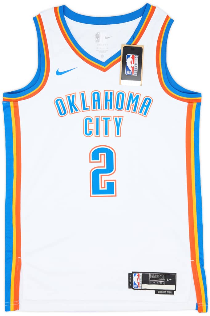 2019-24 Oklahoma City Thunder Shai #2 Nike Swingman Home Jersey (S)