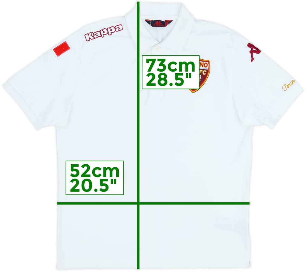 2010-11 Torino Kappa Polo Shirt - 9/10 - (M)