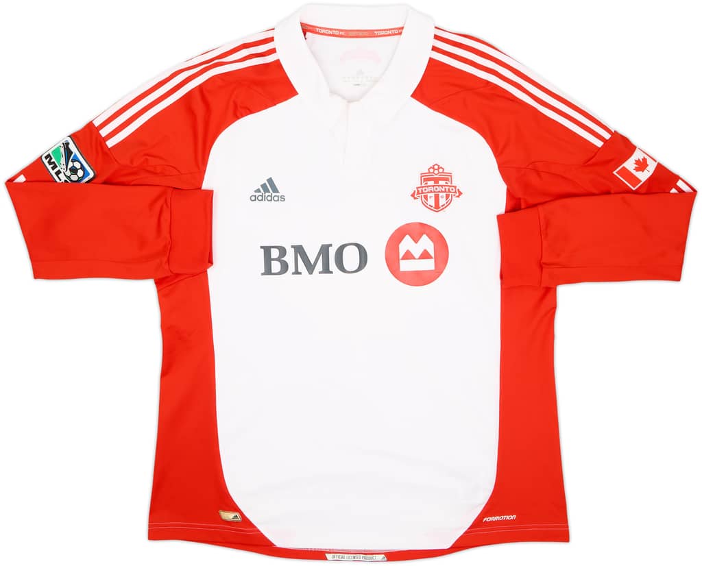 2012-14 Toronto FC Authentic Away L/S Shirt - 7/10 - (XXL)