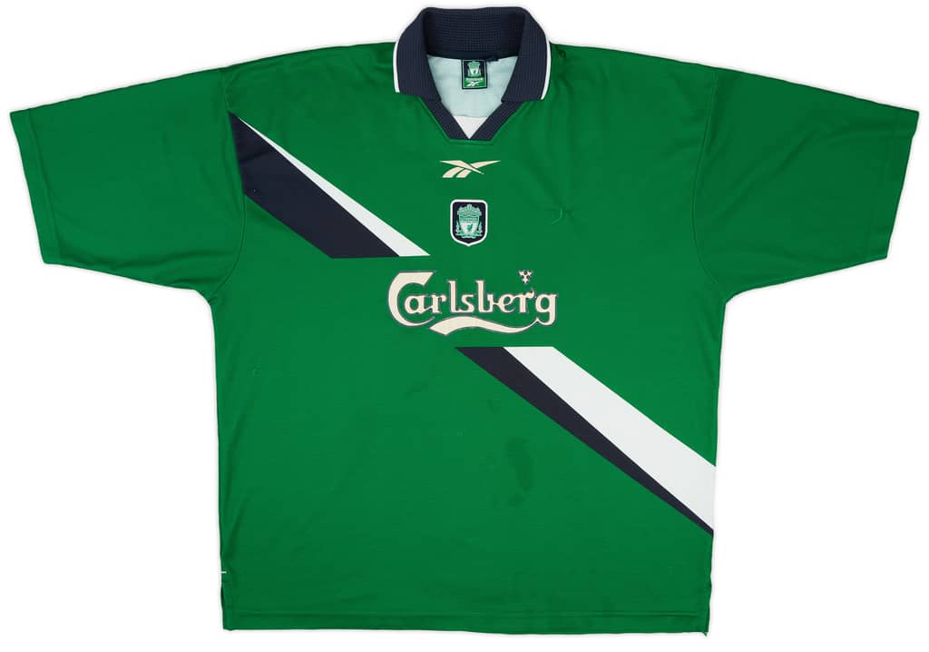 1999-00 Liverpool Away Shirt Redknapp #11 - 5/10 - (XL)