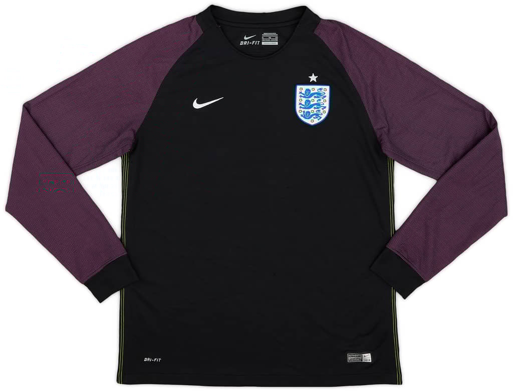 2016-17 England GK Shirt - 9/10 - (XL.Boys)