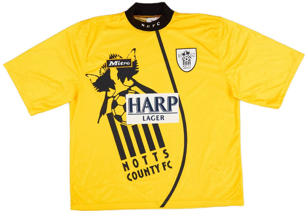 1995-97 Notts County Away Shirt- 9/10 - (XL)