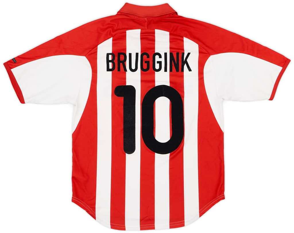 2000-02 PSV Home Shirt Bruggink #10 - 7/10 - (S)