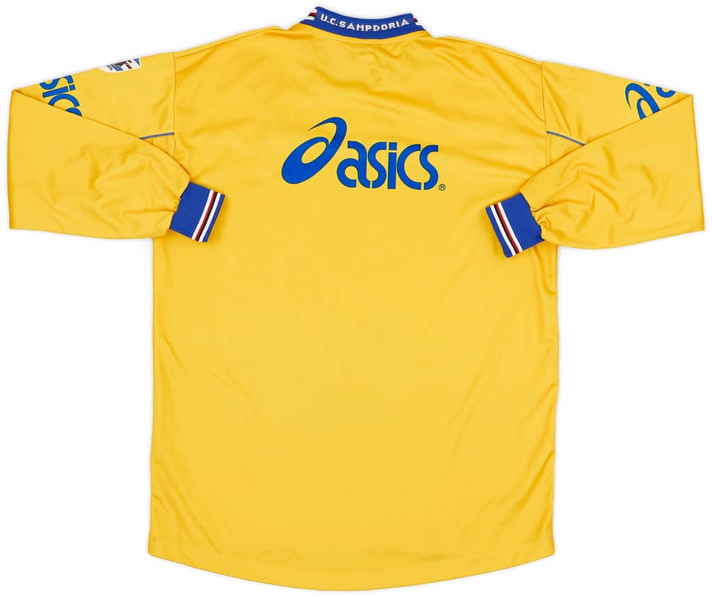 2001-02 Sampdoria Asics Training L/S Shirt - 6/10 - (S)
