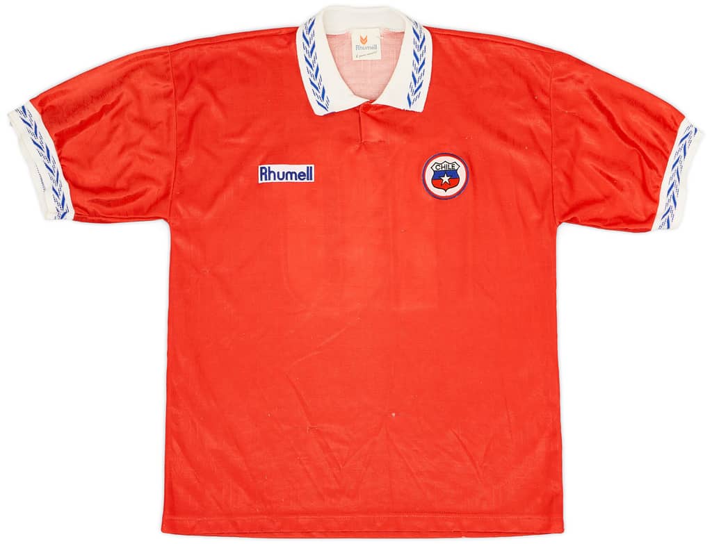 1995-96 Chile Home Shirt #10 - 8/10 - (XL)