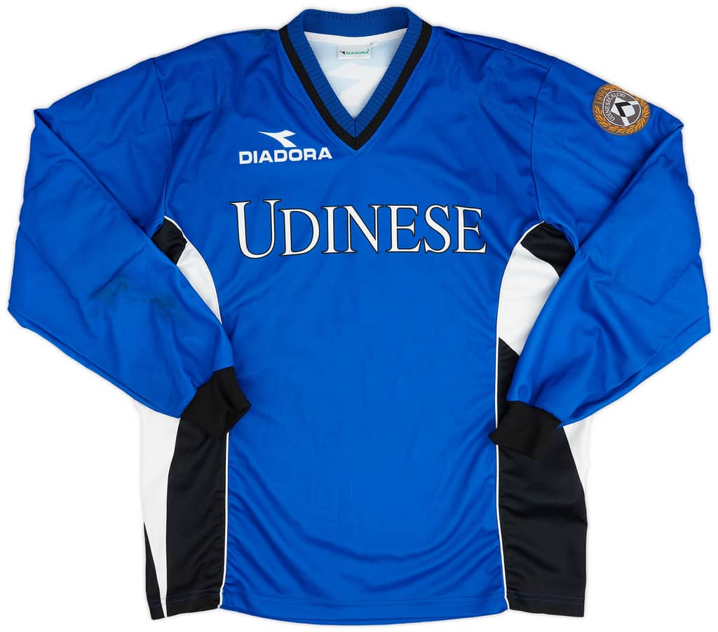 1999-00 Udinese Diadora GK Training Shirt - 9/10 - (XL)