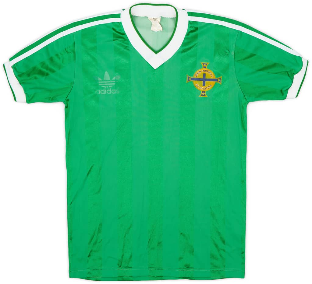 1985-86 Northern Ireland Home Shirt - 5/10 - (Y)