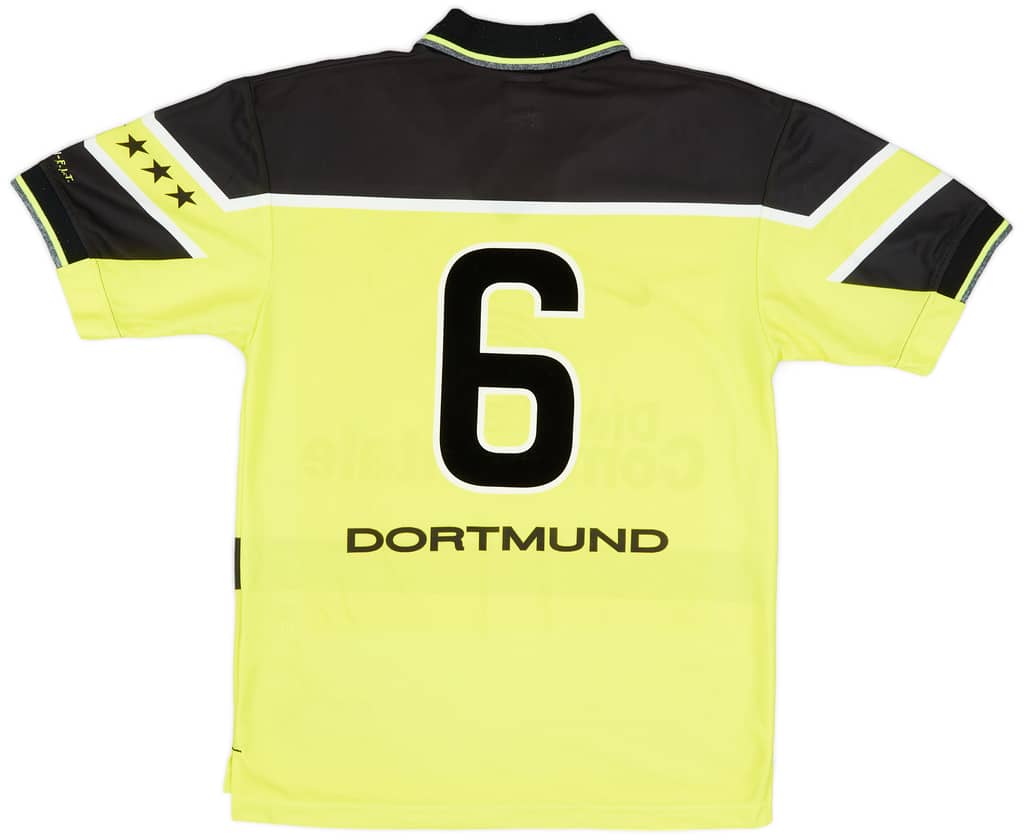 1997-98 Borussia Dortmund Home Shirt #6 - 8/10 - (S)
