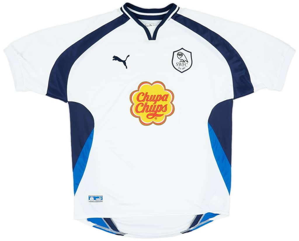 2000-01 Sheffield Wednesday Away Shirt Quinn #7 - 7/10 - (L)