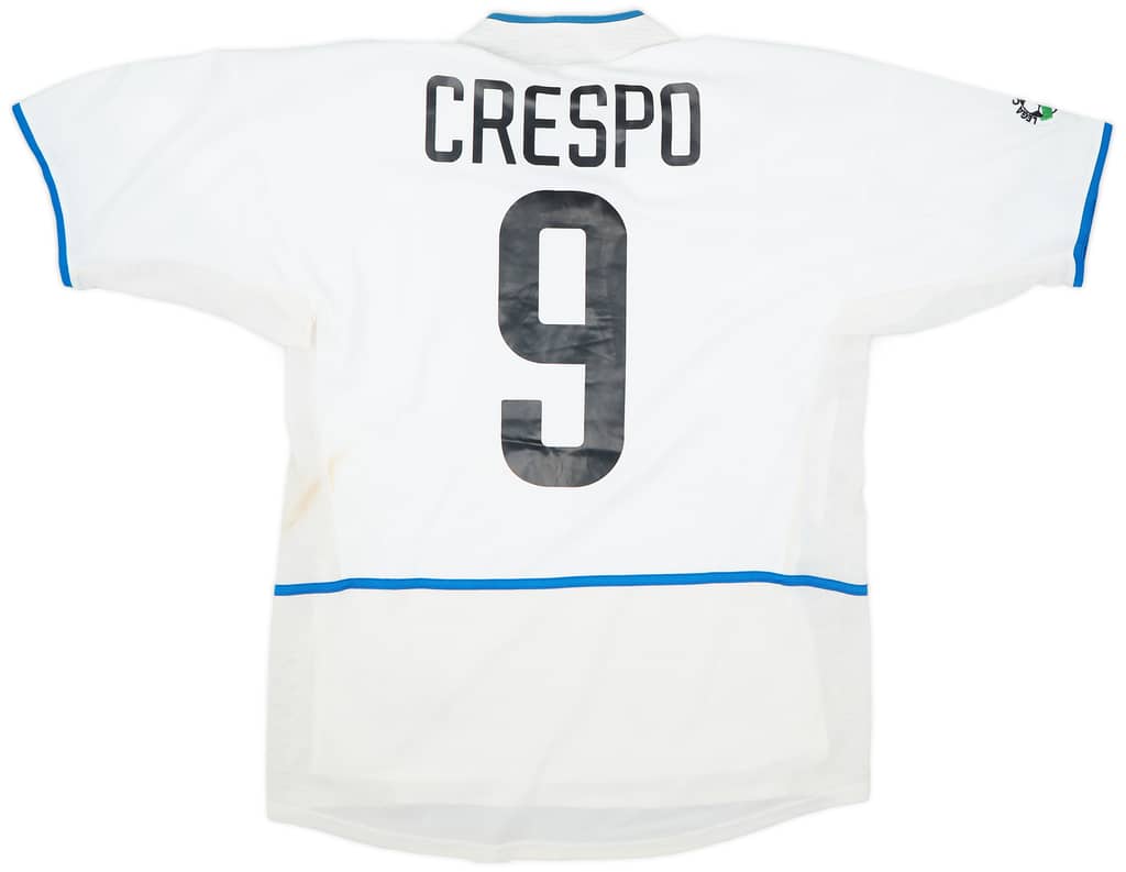 2002-03 Inter Milan Player Issue Away Shirt Crespo #9 - 5/10 - (M)