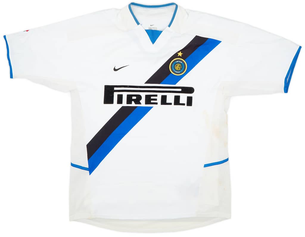 2002-03 Inter Milan Player Issue Away Shirt Crespo #9 - 5/10 - (M)