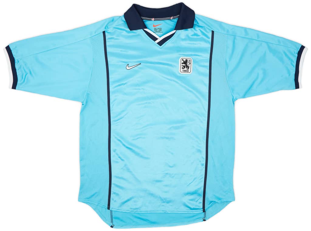2000-01 1860 Munich Player Issue Home Shirt - 8/10 - (L)