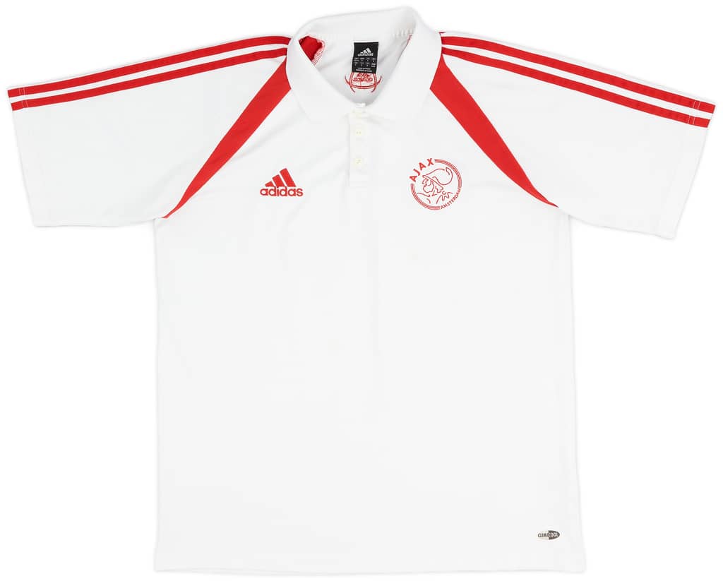 2008-09 Ajax adidas Polo Shirt - 6/10 - (M/L)