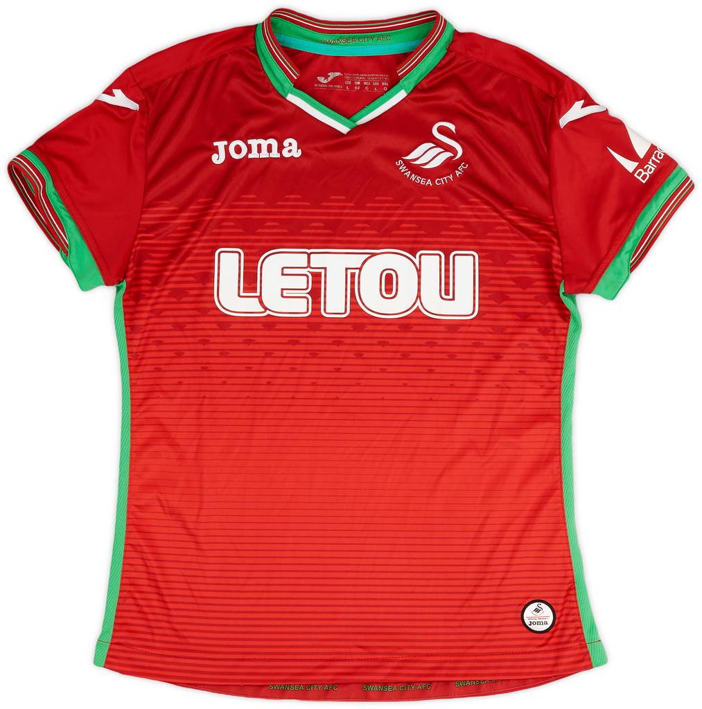 2017-18 Swansea Away Shirt - 9/10 - (Women's L)