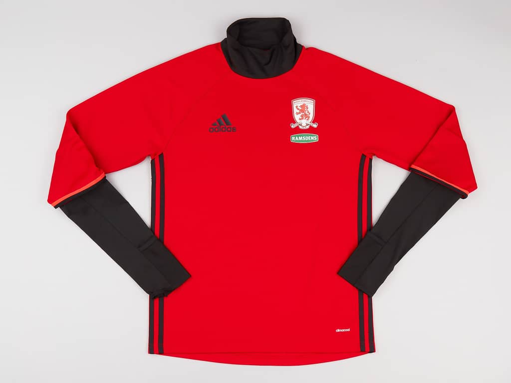 2010s Middlesbrough adidas Training Top - 8/10 - (S)