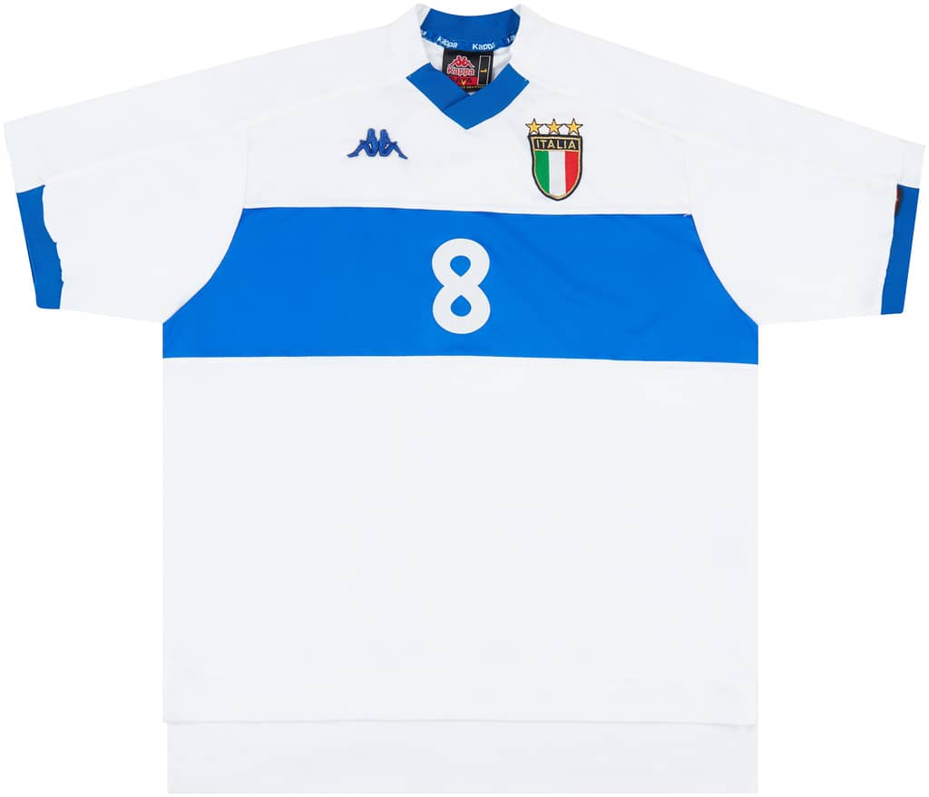 1999 Italy Match Issue Away Shirt #8