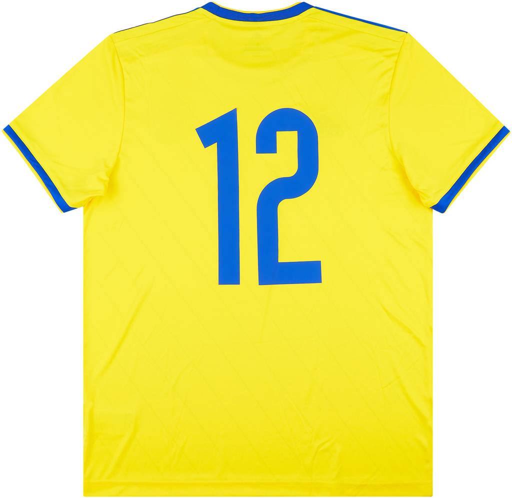 2018 Kazakhstan Home Shirt #12 - 9/10 - (L)