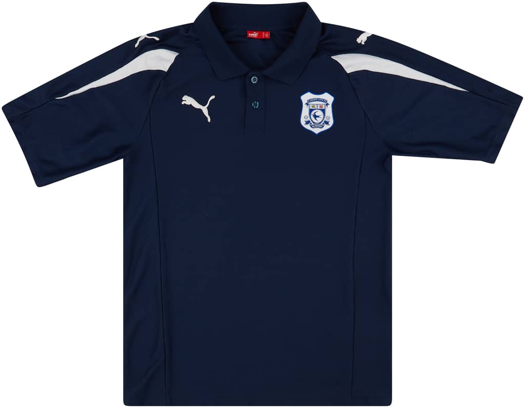 2010-11 Cardiff Puma Training Polo - 8/10 - (S)
