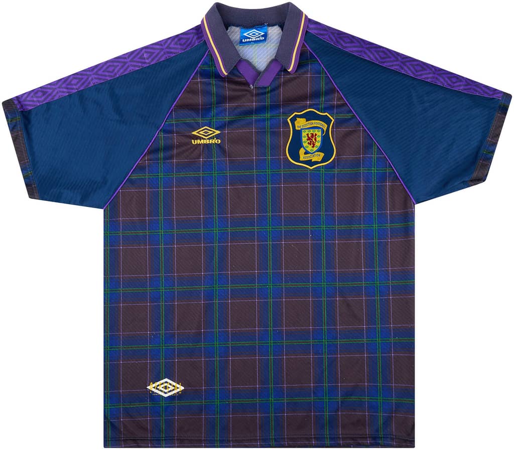 1994-96 Scotland Home Shirt - 5/10 - (XL)