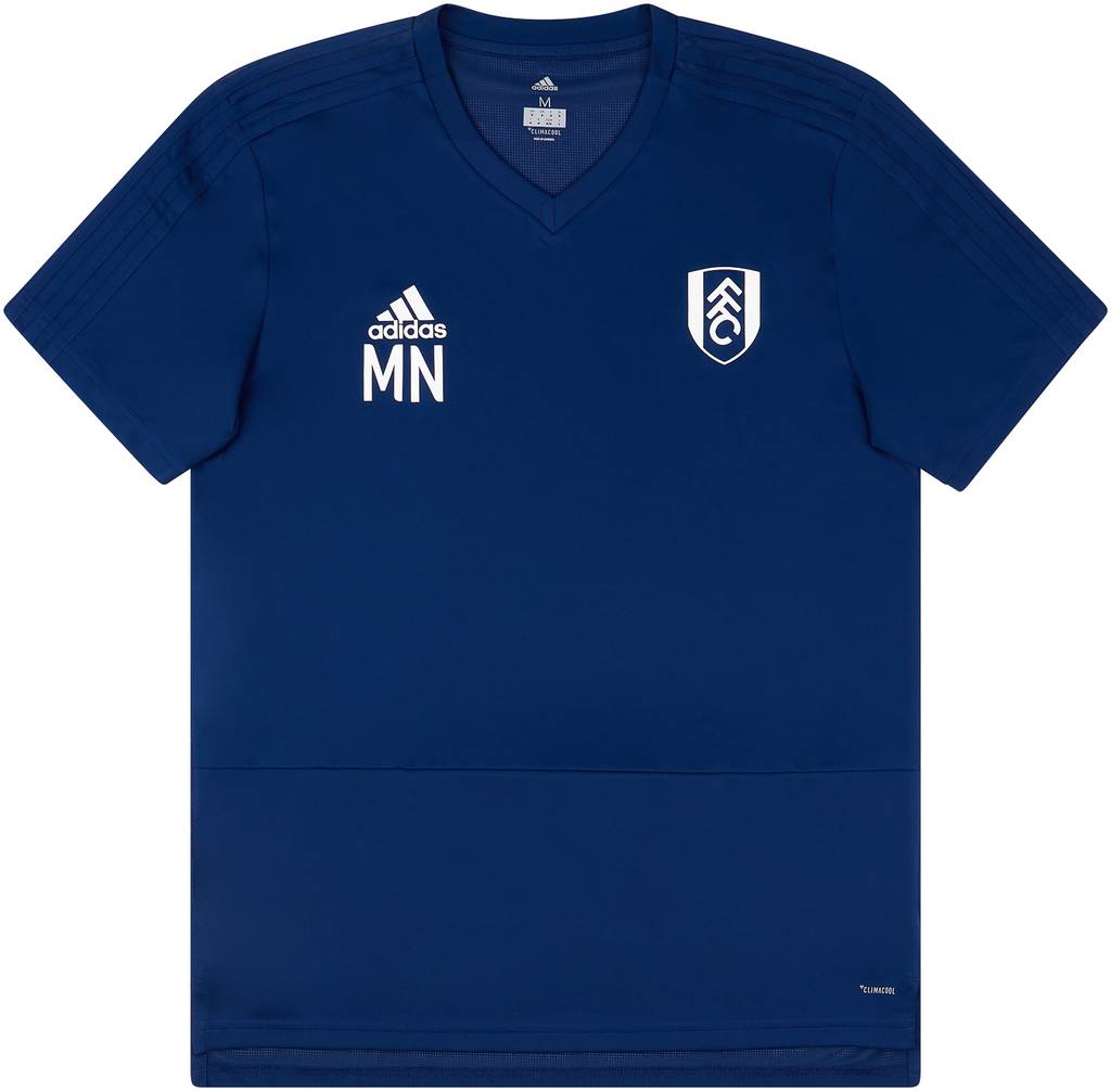 2017-18 Fulham adidas Staff Issue Training Shirt MN - 10/10 - (M)