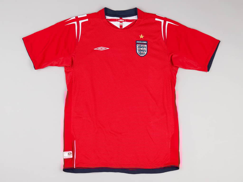 2004-06 England Away Shirt - 8/10 - (XL.Boys)