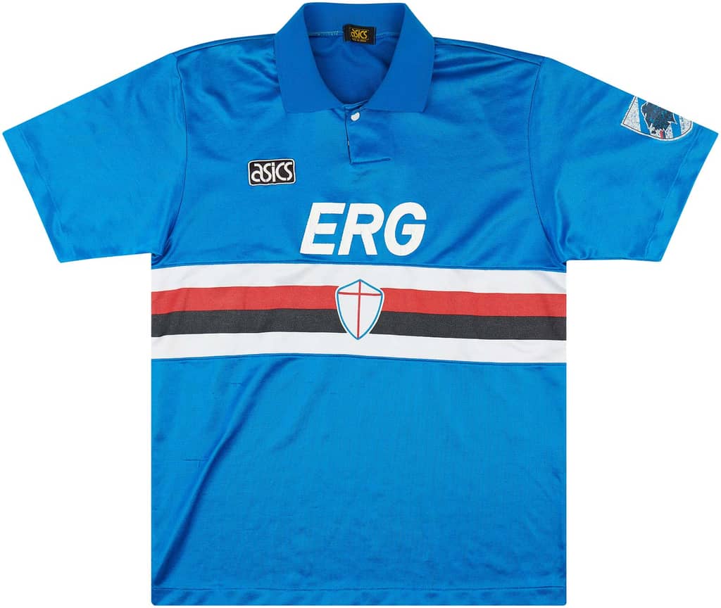 1992-94 Sampdoria Home Shirt - 5/10 - (XL)