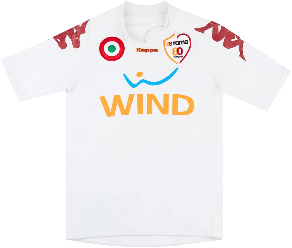 2007-08 Roma Away Shirt - 5/10 - (S)