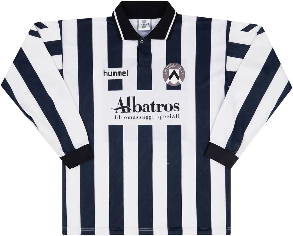 1994-95 Udinese Home L/S Shirt - 7/10 - (XL)