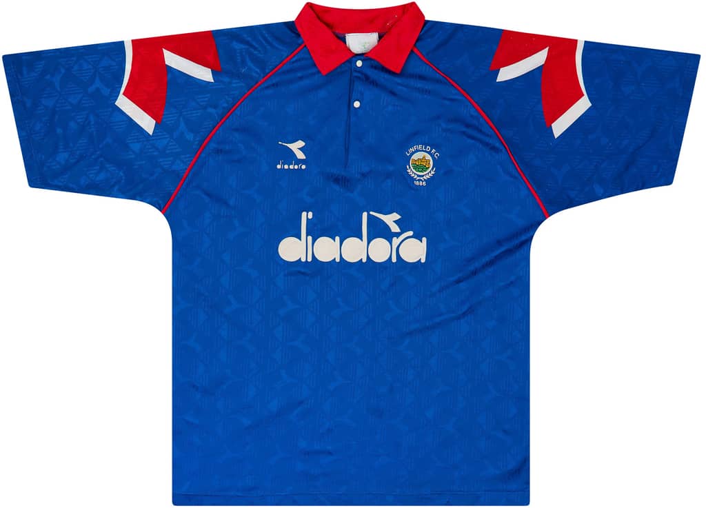 1995-96 Linfield Home Shirt - 6/10 - (XL)