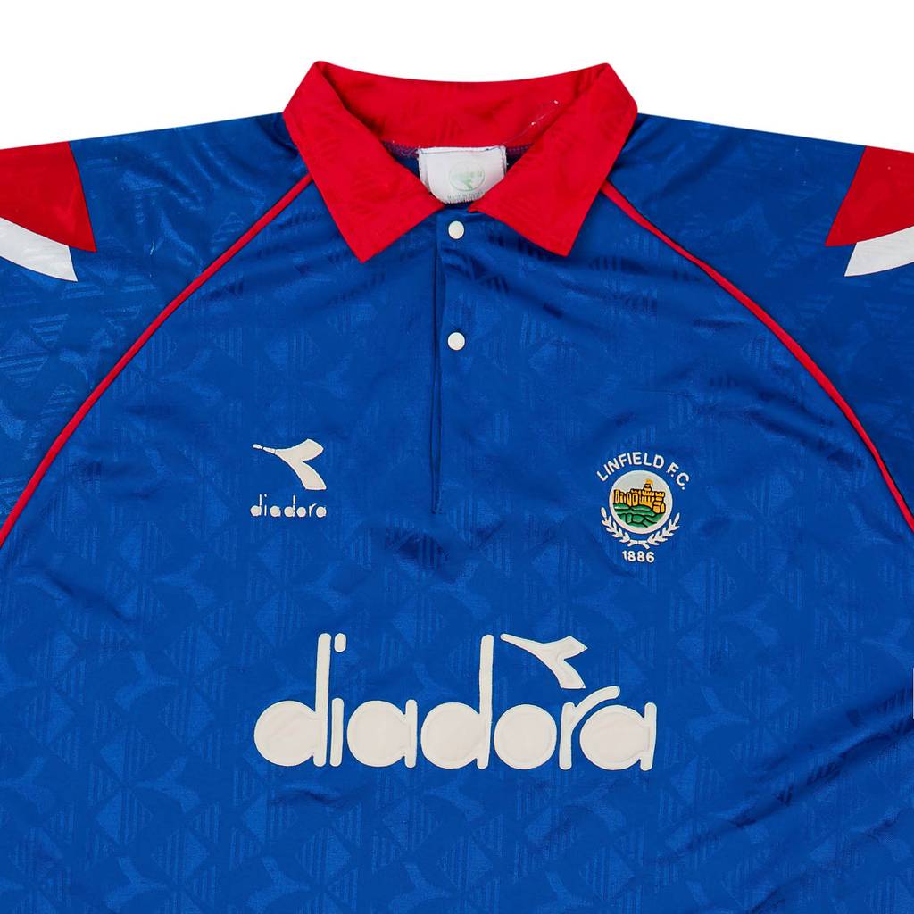 1995-96 Linfield Home Shirt - 6/10 - (XL)
