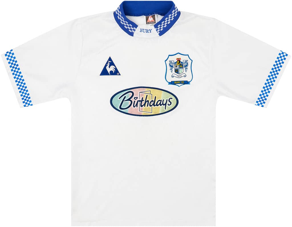 1996-97 Bury Home Shirt - 8/10 - (S)