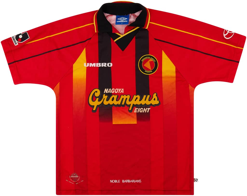 1996-98 Nagoya Grampus Eight Home Shirt - 8/10 - (M)