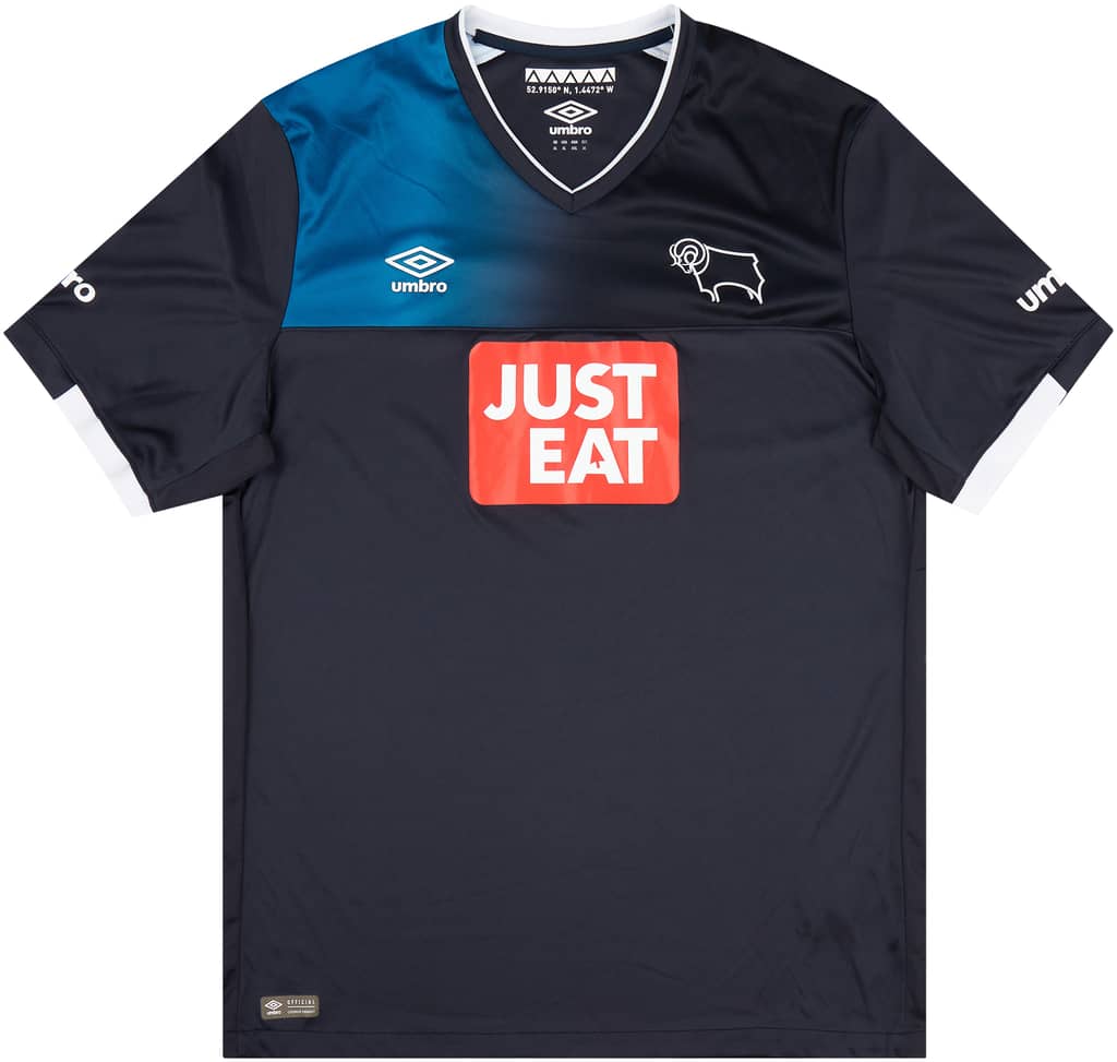 2016-17 Derby County Away Shirt - 8/10 - (XL)