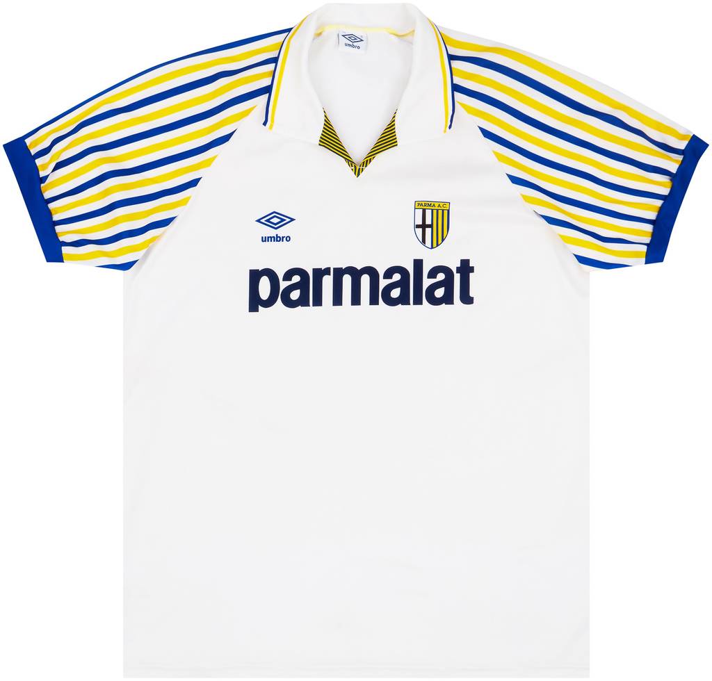 1990-91 Parma Home Shirt - 8/10 - (XL)