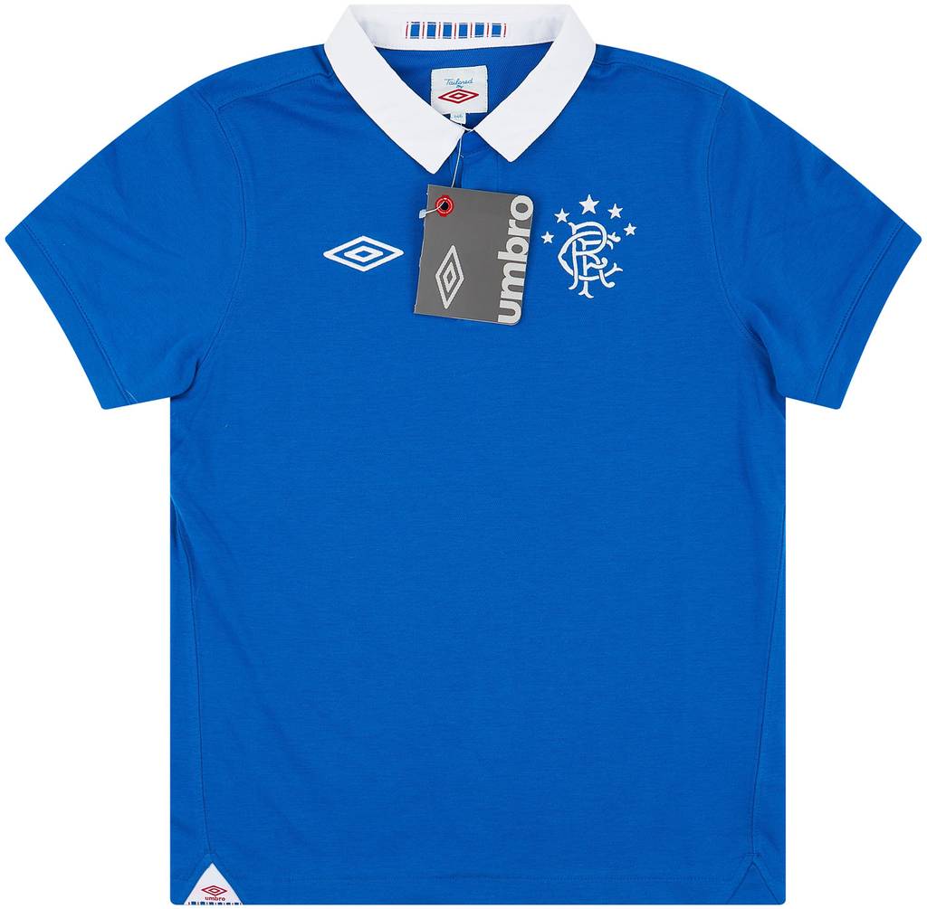 2010-11 Rangers Home Shirt M.Boys