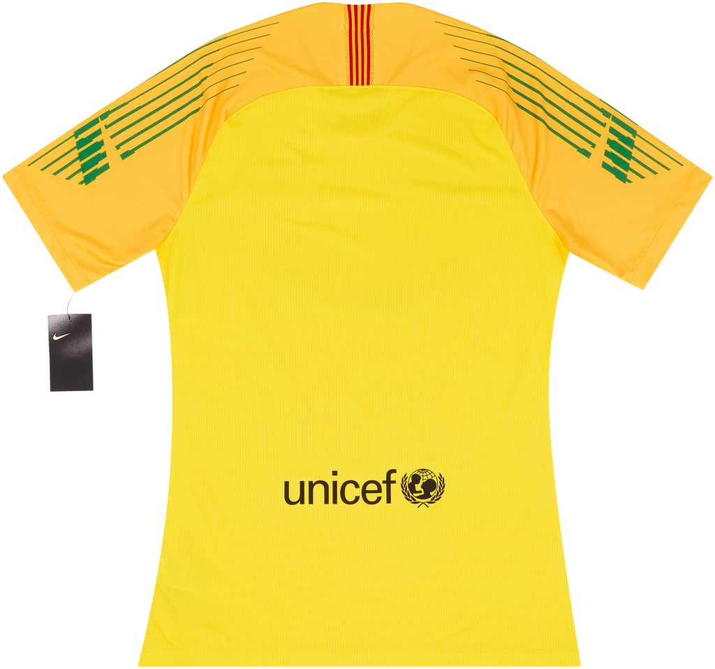 2018-19 Barcelona Authentic GK S/S Shirt (L)
