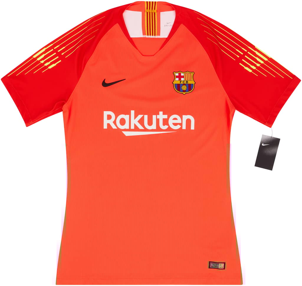 2018-19 Barcelona Authentic GK S/S Shirt (L)