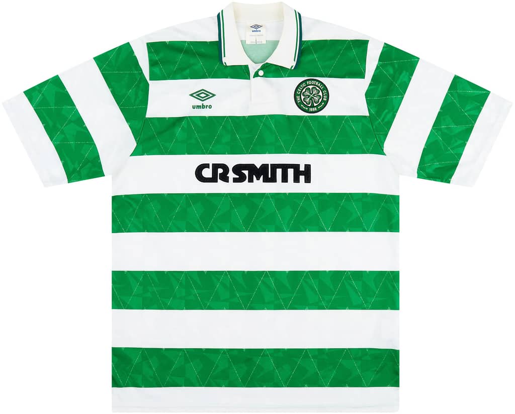 1989-91 Celtic Home Shirt - 9/10 - (L)