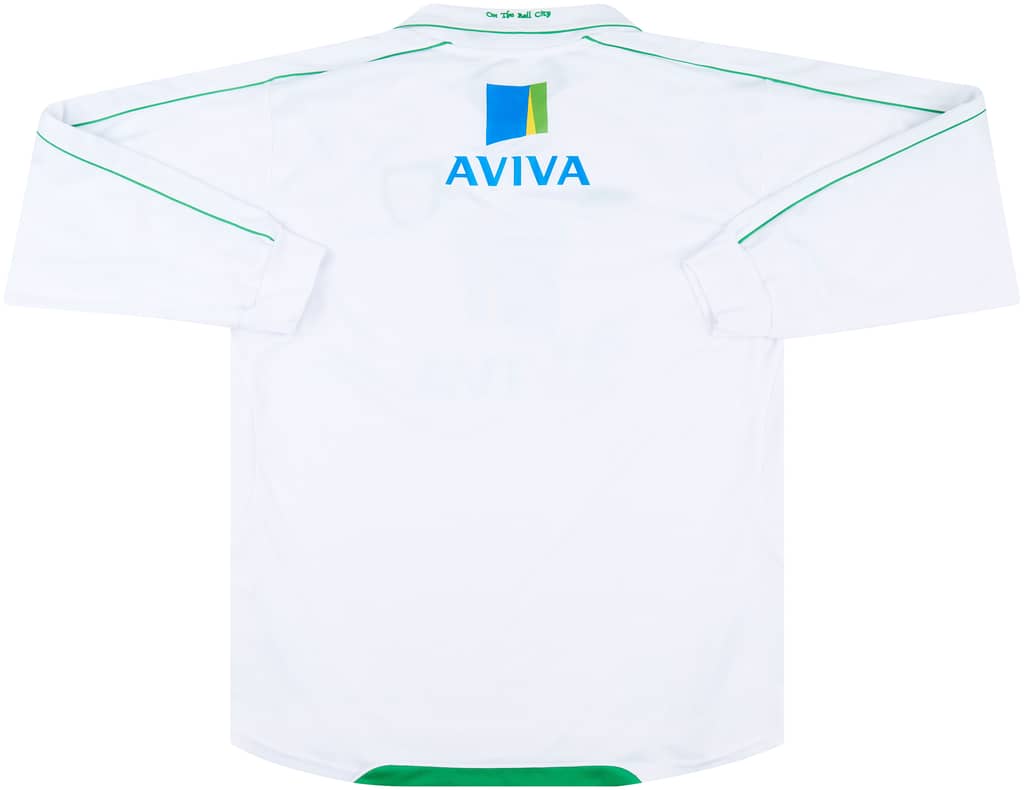 2009-11 Norwich Away L/S Shirt - 8/10 - (XL)