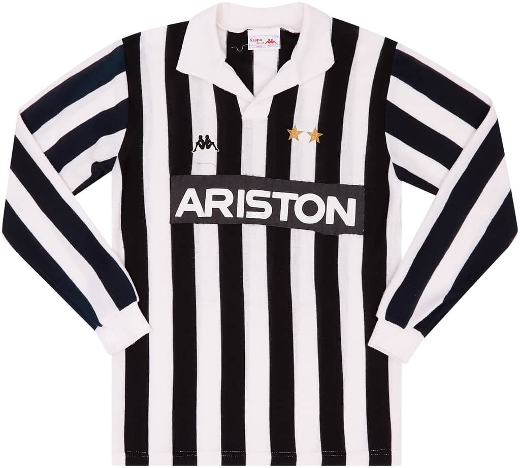 1982-83 Juventus Home L/S Shirt - 8/10 - (S)