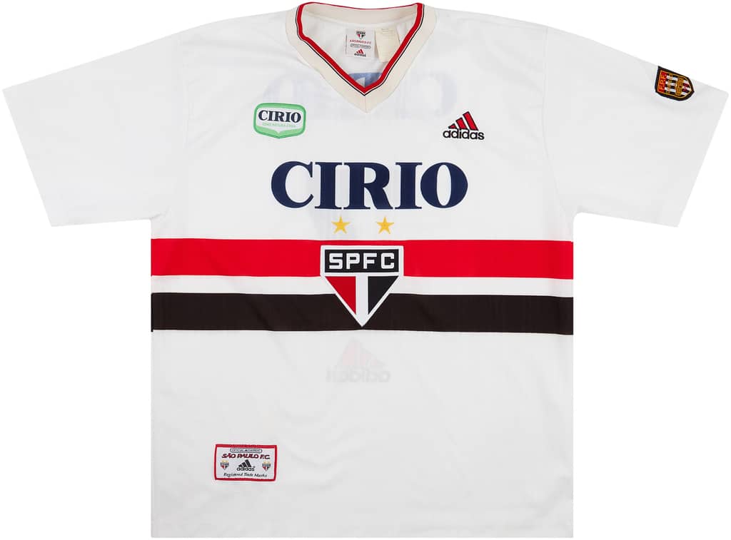 1998 Sao Paulo Home Shirt #7 - 9/10 - (L)