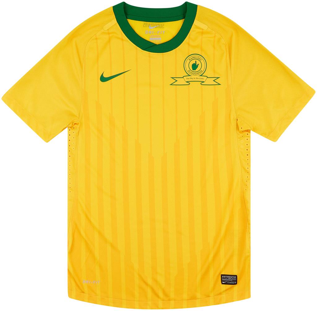 2011-13 Mamelodi Sundowns Player Issue Home Shirt - 9/10 - (S)