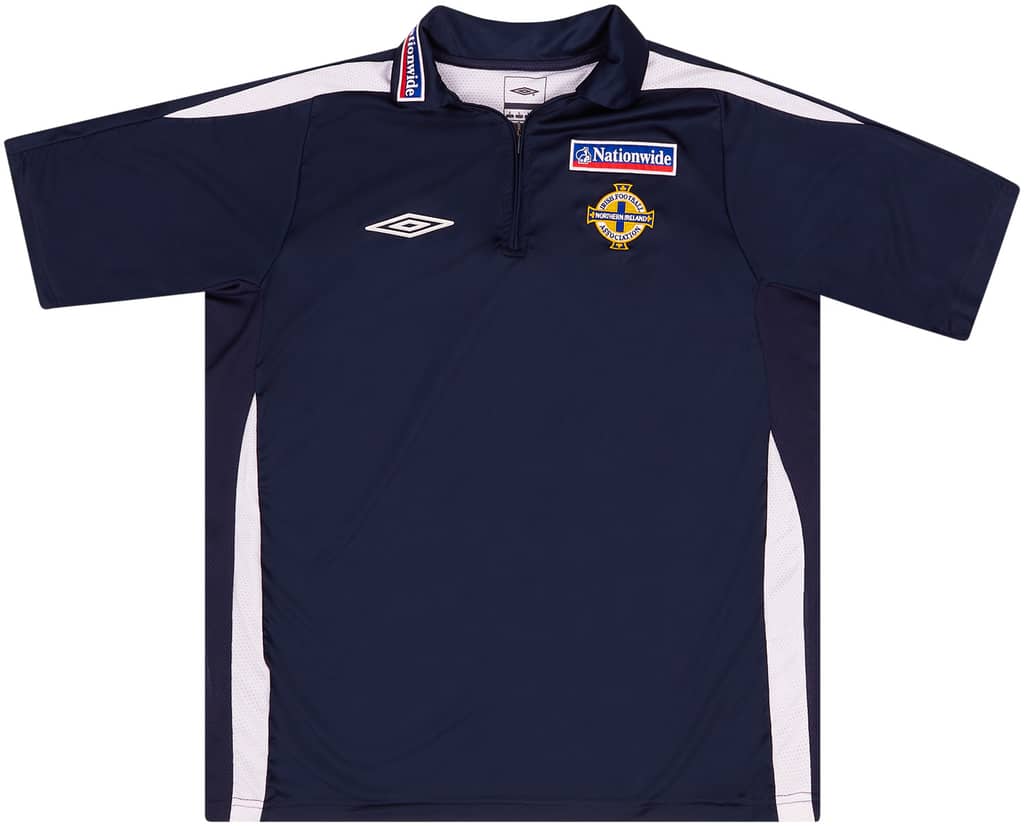 2007-08 Northern Ireland Umbro Polo Shirt - 5/10 - (L)