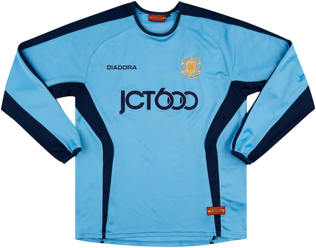 2003-04 Bradford City Centenary Away L/S Shirt - 6/10 - (S)