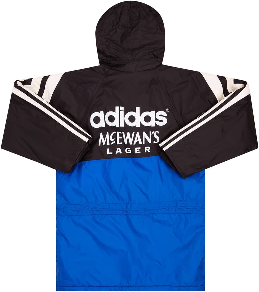 1992-94 Rangers adidas Bench Coat - 9/10 - (XL)